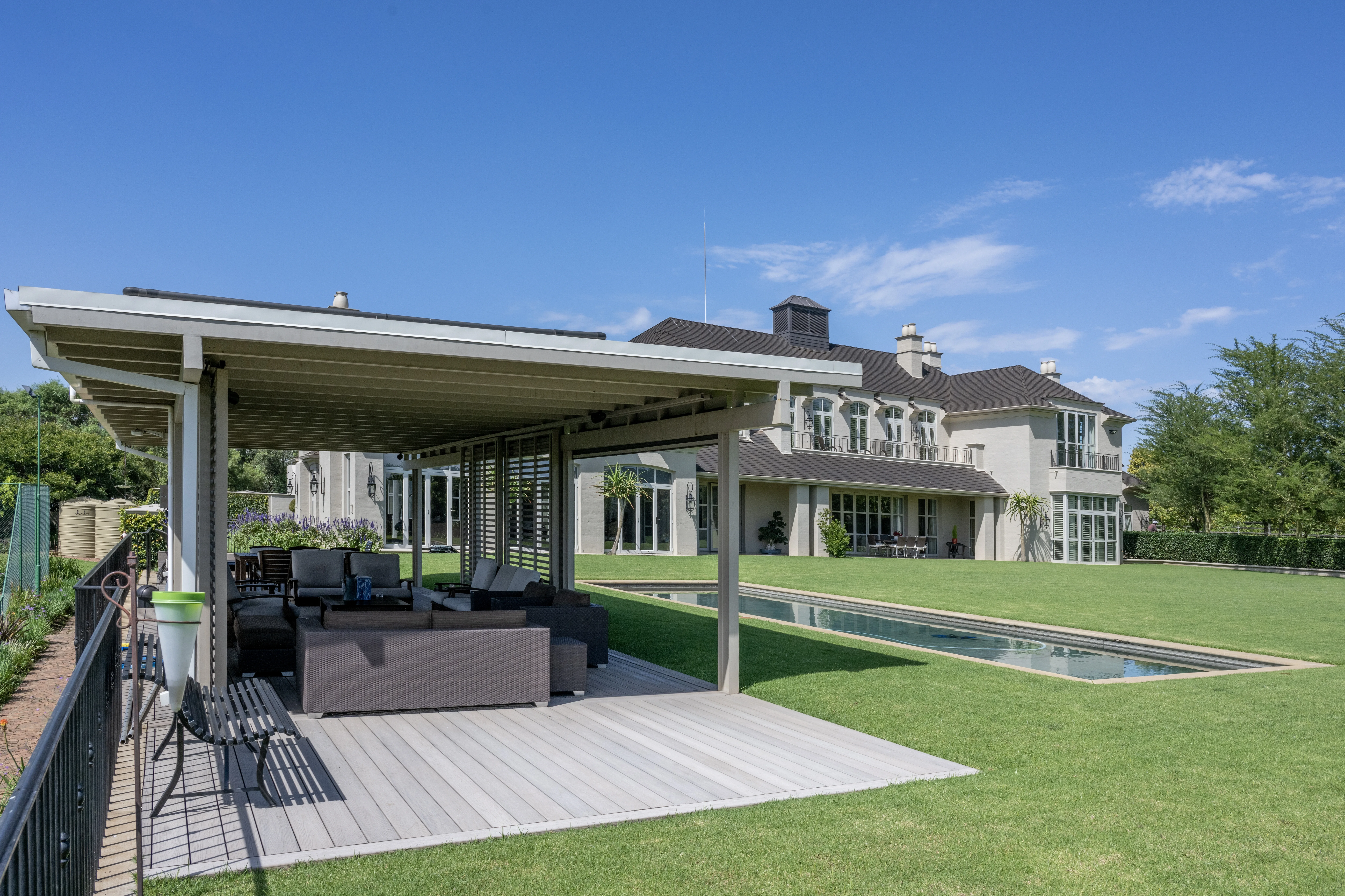 pergola installed by geani gold in south africa
