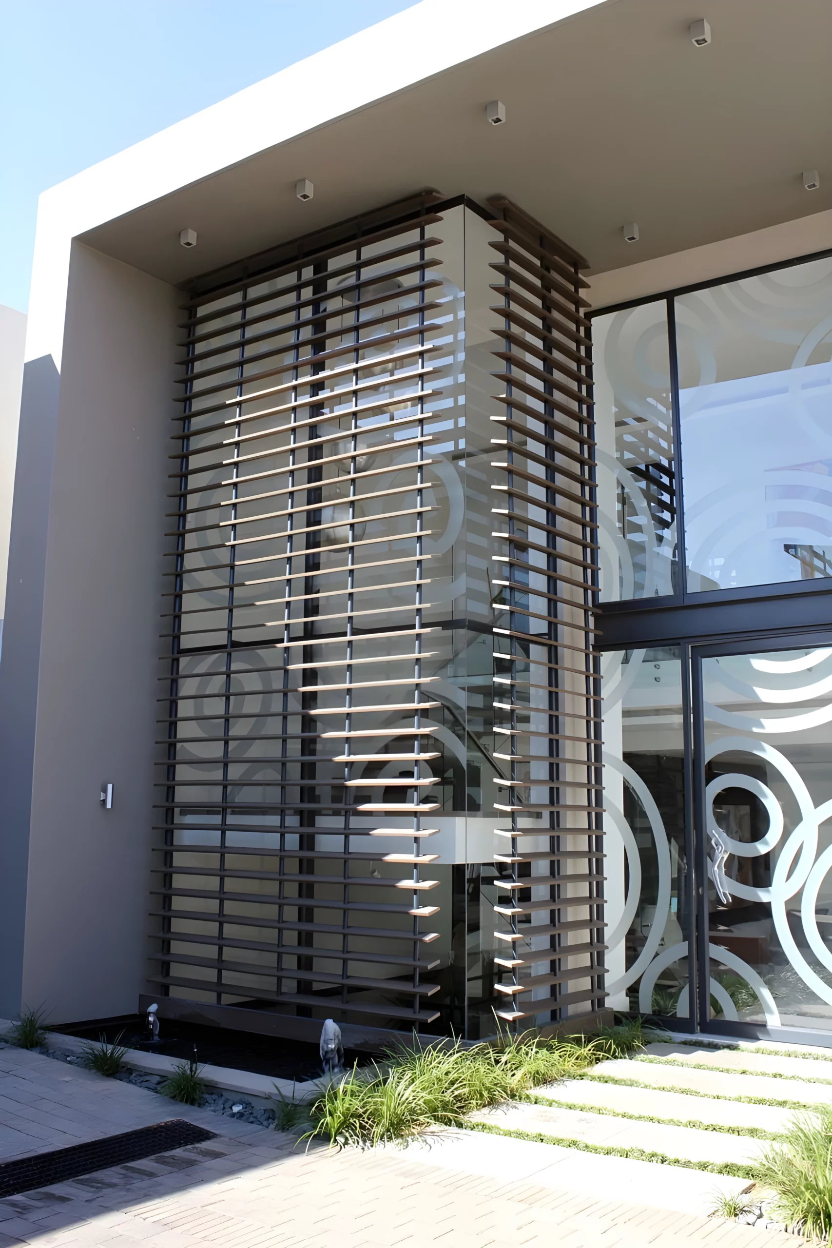 A screen installed by Geani Gold in South Africa
