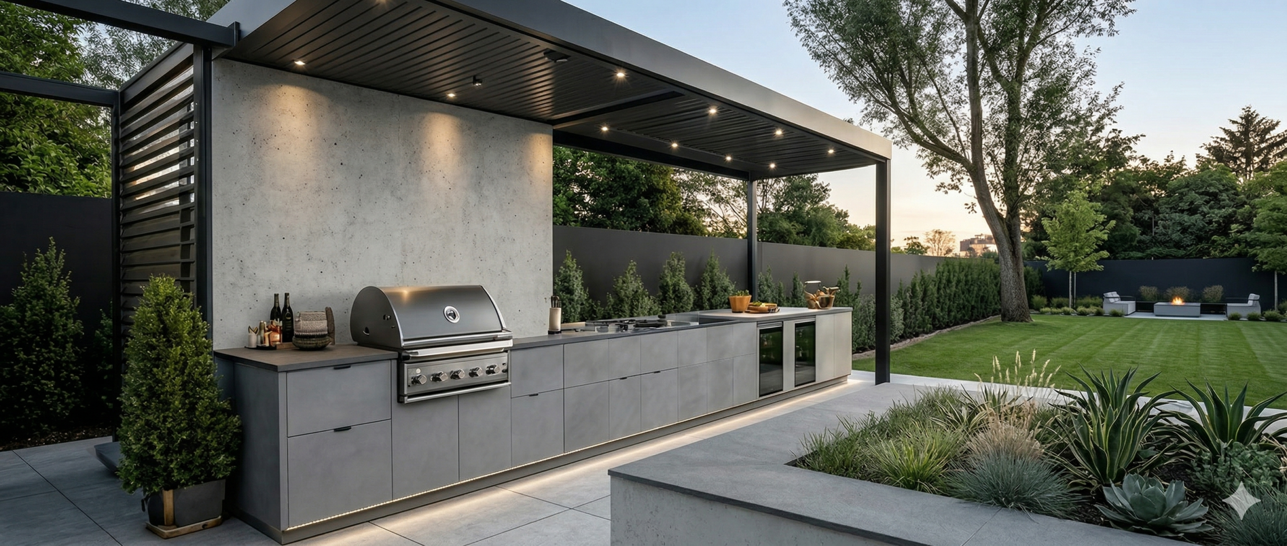 bespoke outdoor kitchens by geani gold in south africa