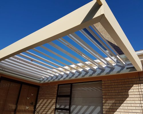 glass louvre awnings by geani gold